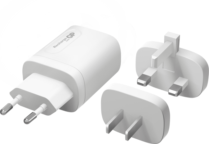 GP Batterier GP Wall Charger WM2A PD 20W White GP Batterier GP Batterier GP Wall Charger WM2A PD 20W White GP Batterier