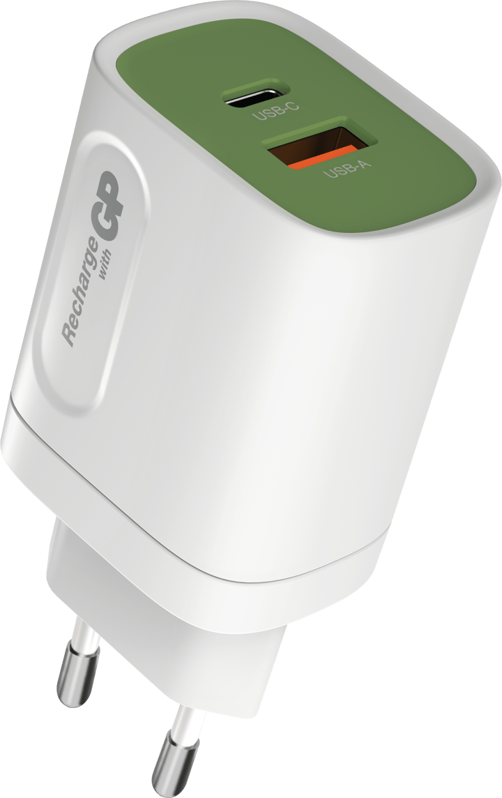 GP Batterier GP Wall Charger WM2A PD 20W White GP Batterier