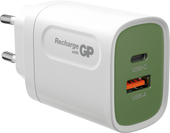 GP Batterier GP Wall Charger WM2A PD 20W White GP Batterier