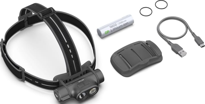GP Batterier GP Xplor Headlamp PHR19 Adventurer 1200lm Nocolour GP Batterier