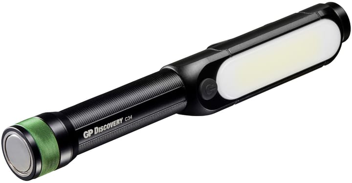 GP Batterier GP Discovery Work Light COB LED C34 Black GP Batterier GP Batterier GP Discovery Work Light COB LED C34 Black GP Batterier