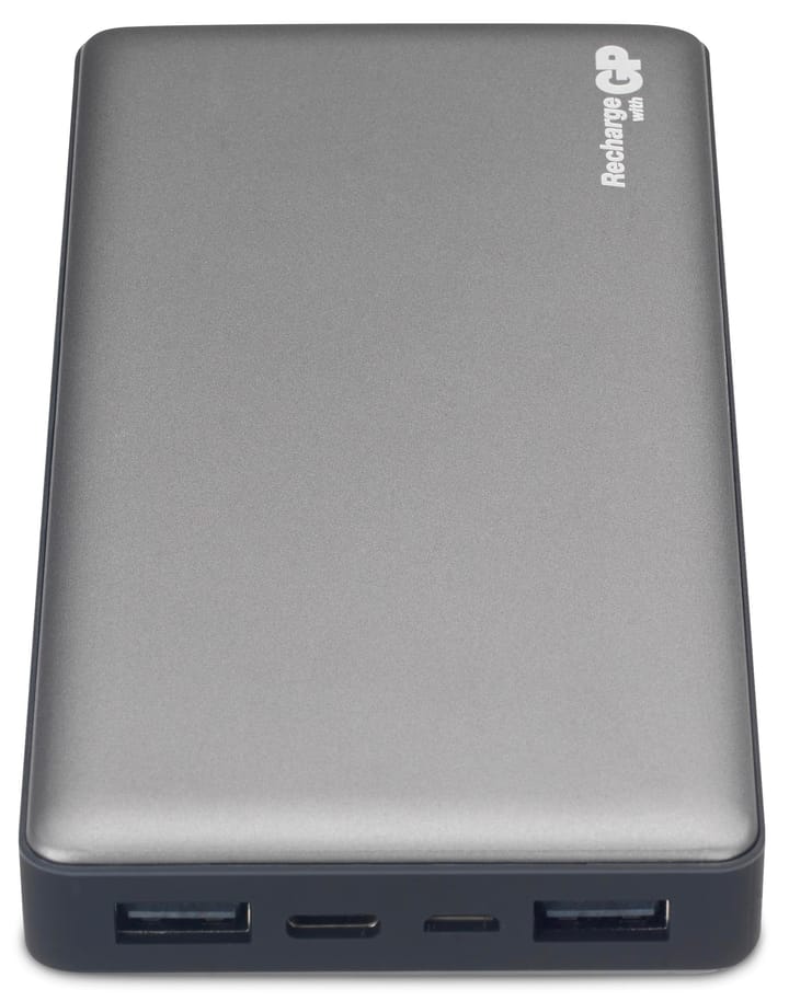 GP Batterier GP Powerbank Voyage 2.0 15000 mAh Graphite Grey GP Batterier GP Batterier GP Powerbank Voyage 2.0 15000 mAh Graphite Grey GP Batterier
