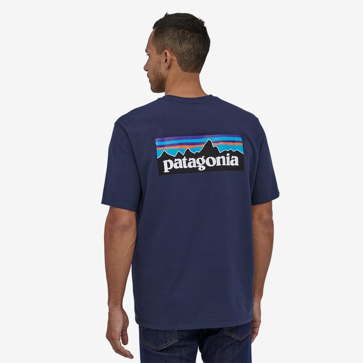 Patagonia M's P-6 Logo Responsibili-Tee Classic Navy Patagonia