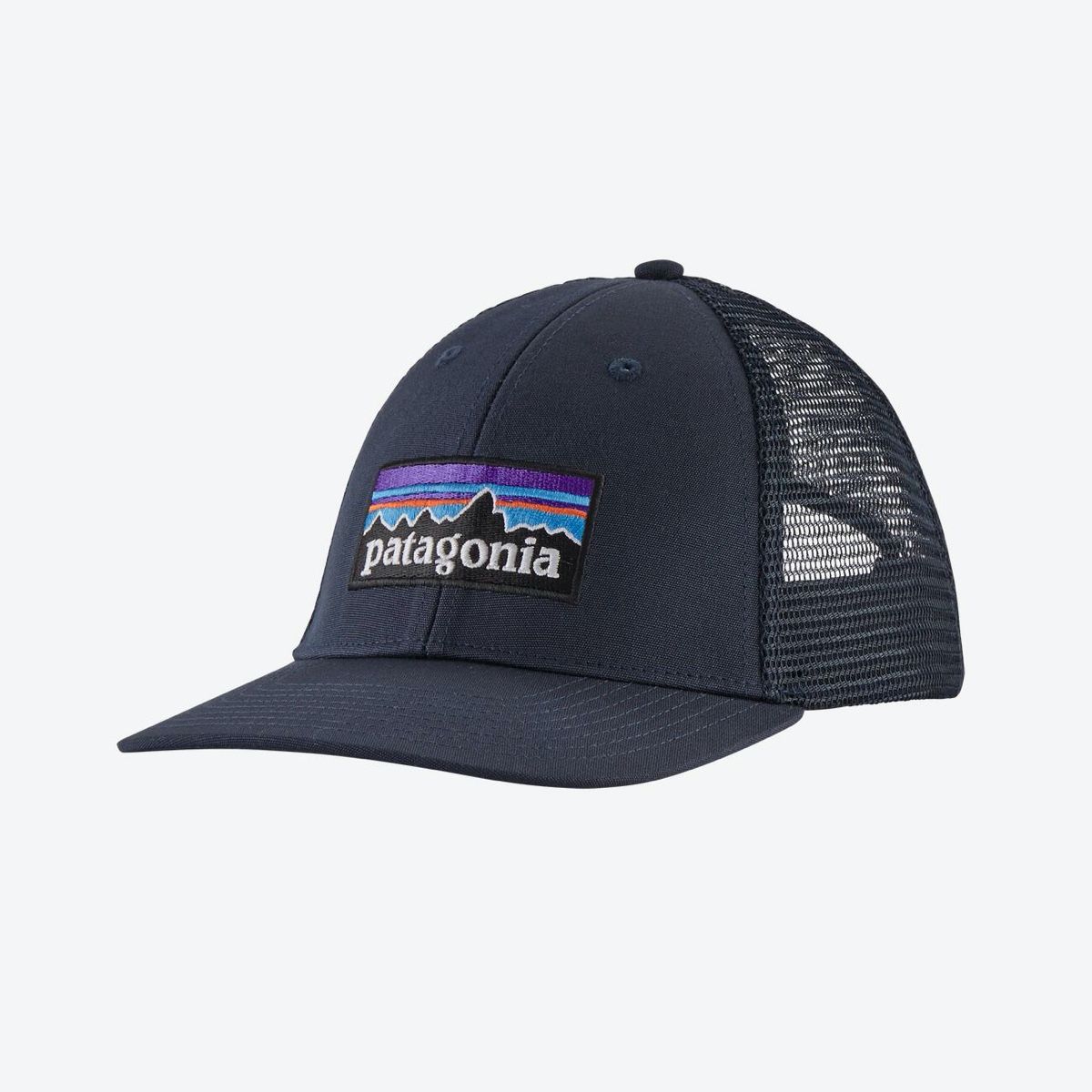 Patagonia P-6 Logo Lopro Trucker Hat Navy Blue