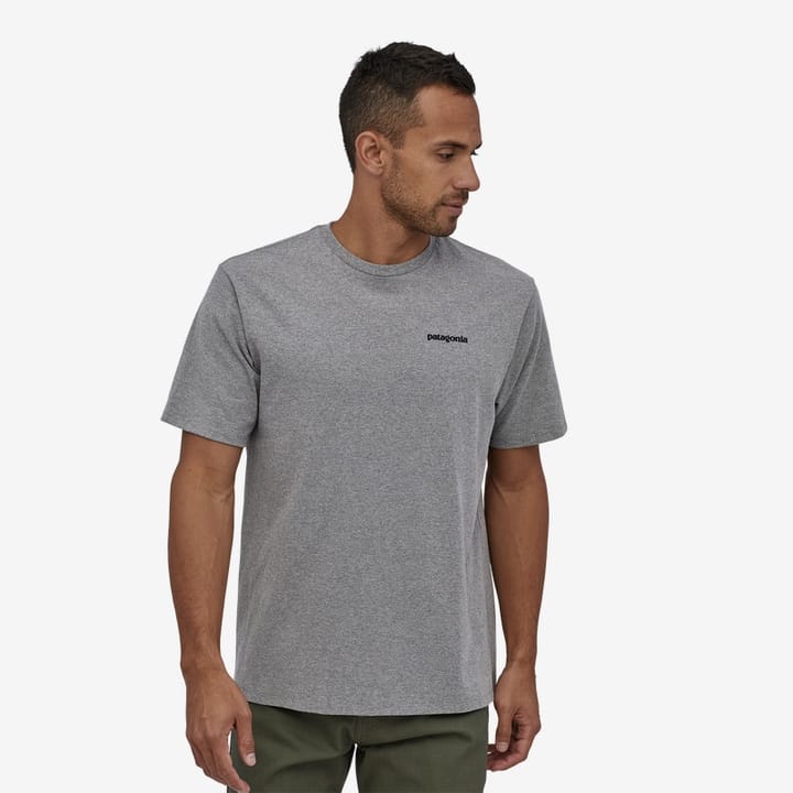 Patagonia M's P-6 Logo Responsibili-Tee Gravel Heather Patagonia Patagonia M's P-6 Logo Responsibili-Tee Gravel Heather Patagonia