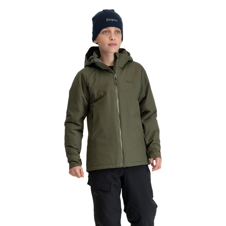 Bergans Juniors' Storetind Insulated Shell Jacket Pine Forest Bergans