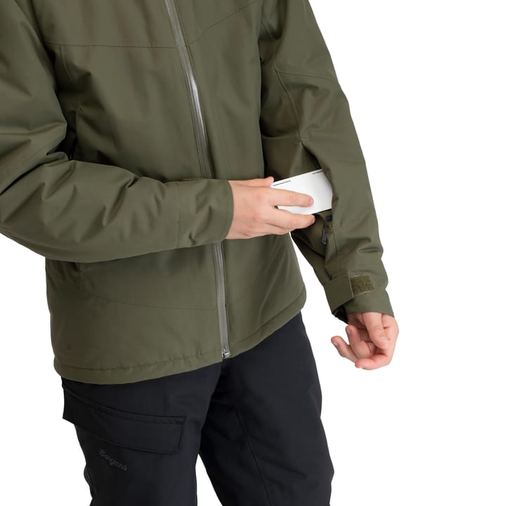 Bergans Juniors' Storetind Insulated Shell Jacket Pine Forest Bergans