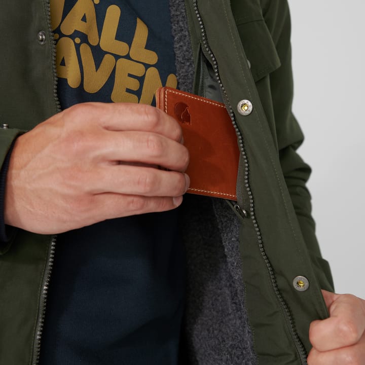 Fjällräven Men's Greenland Winter Jacket Green-Dark Grey Fjällräven