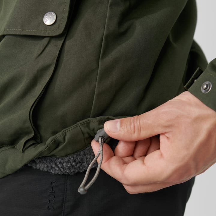 Fjällräven Men's Greenland Winter Jacket Green-Dark Grey Fjällräven
