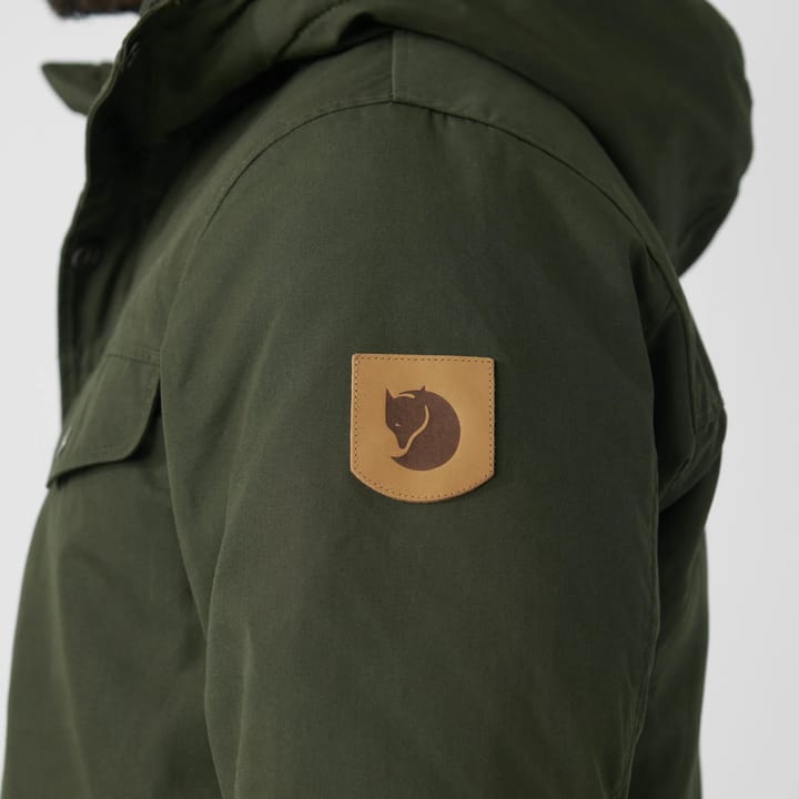 Fjällräven Men's Greenland Winter Jacket Green-Dark Grey Fjällräven