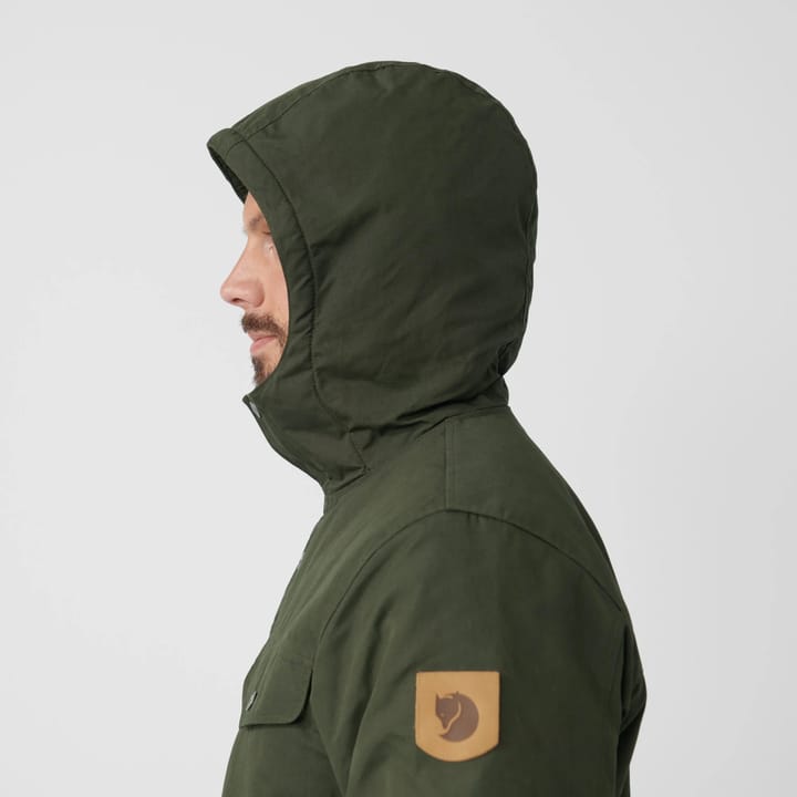 Fjällräven Men's Greenland Winter Jacket Green-Dark Grey Fjällräven