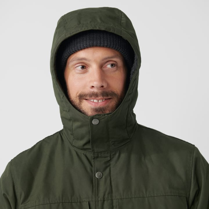 Fjällräven Men's Greenland Winter Jacket Green-Dark Grey Fjällräven