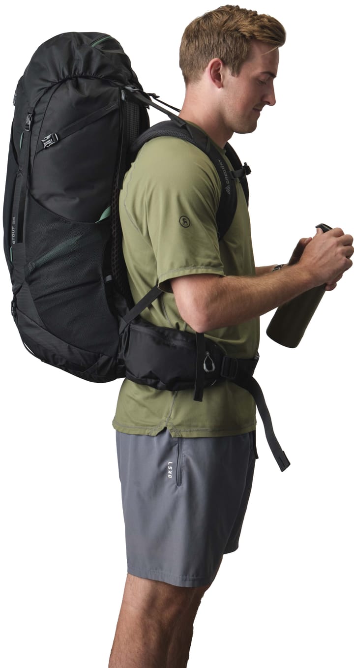 Gregory Men's Stout 55 Forest Black Gregory