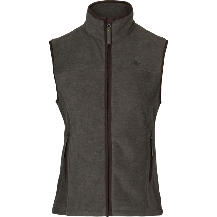 Seeland Women's Woodcock Ivy Fleece Vest Dark Grey Melange Seeland