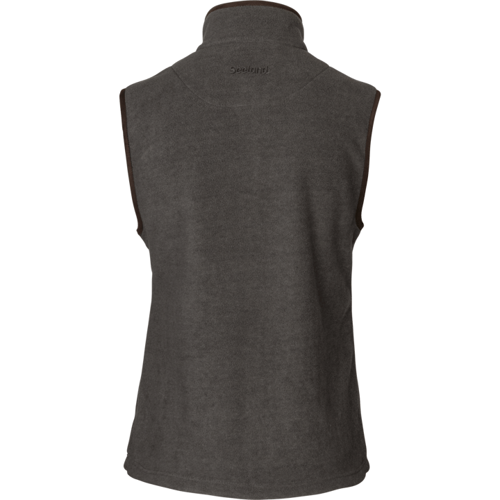 Seeland Women's Woodcock Ivy Waistcoat Dark Grey Melange Seeland