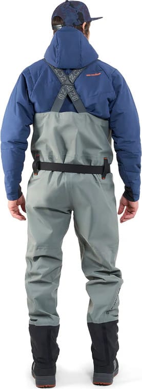 Grundéns Men's Bedrock Stockingfoot Wader Grey Grundéns