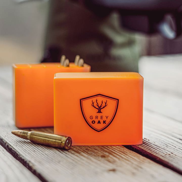 Grey Oak Cartridge Box Orange Grey Oak