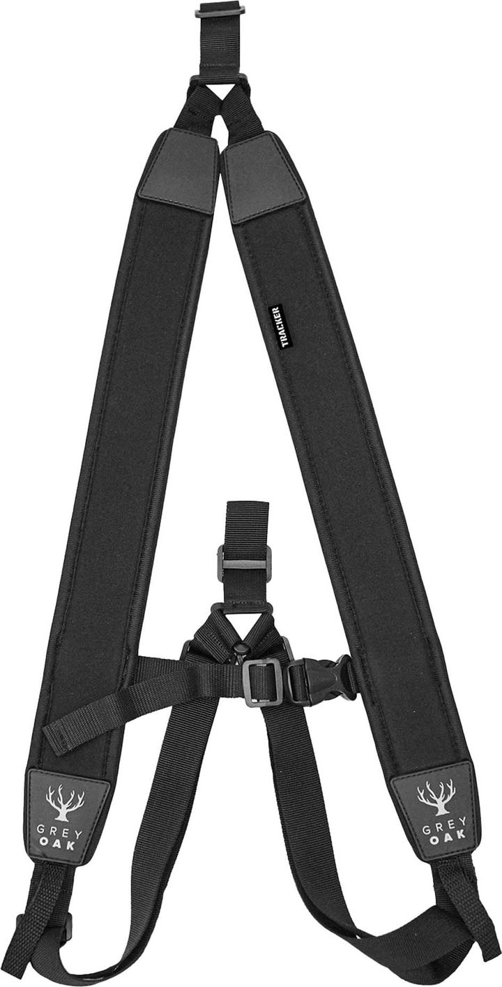 Grey Oak Gun Sling Tracker-Dubbel Black Grey Oak