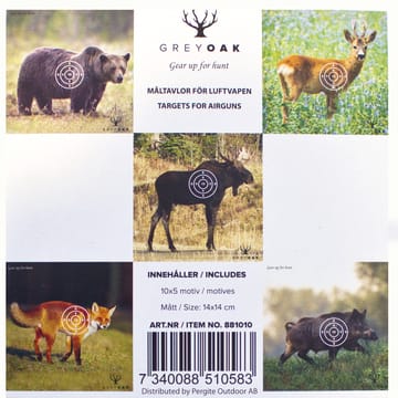 Grey Oak Targets For Airguns Multicolor | Buy Grey Oak Targets For ...