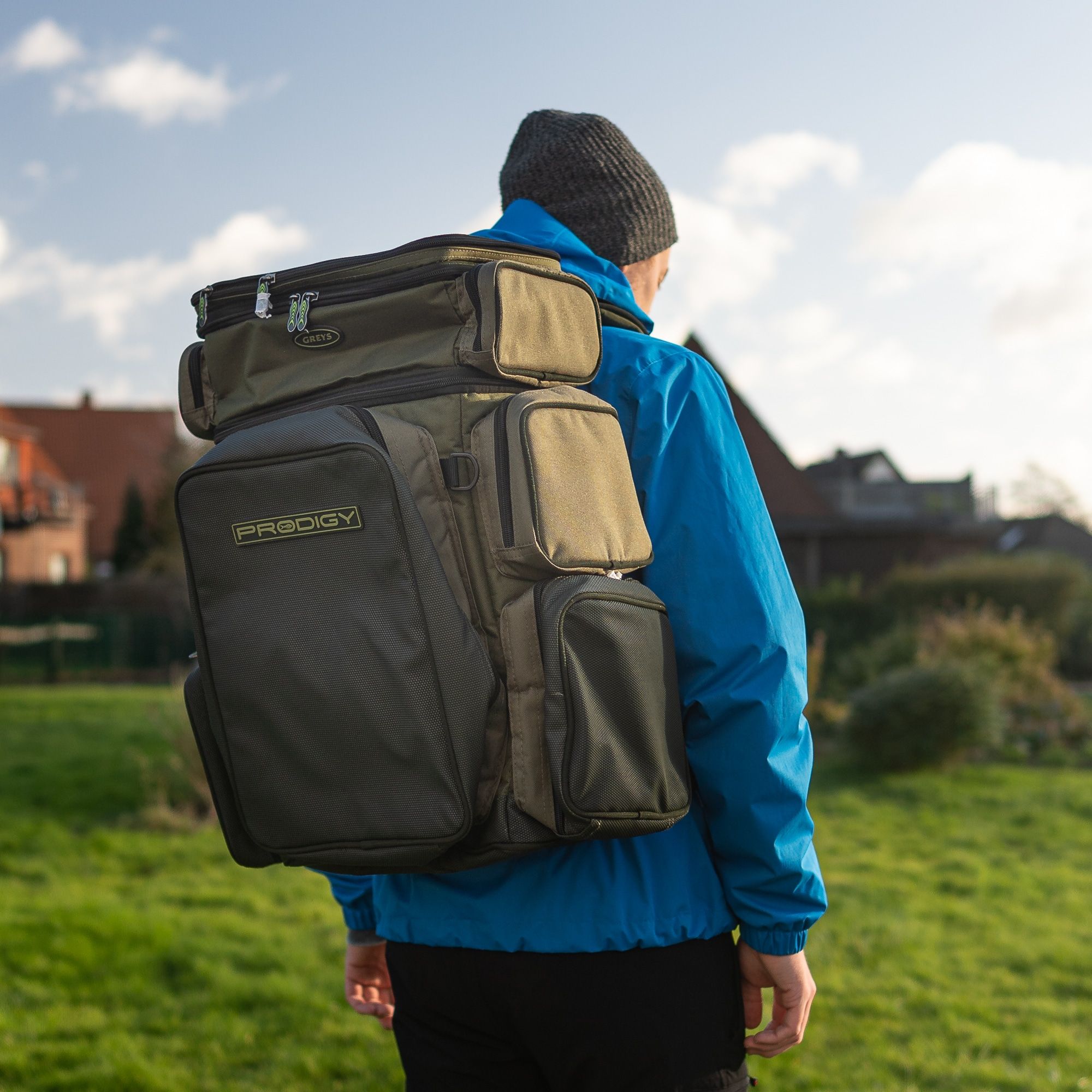 greys prodigy tackle box  Rucksack | Ultimative Aufbewahrung & Transport Rucksack Fr Fluss, See & Kstenangeln | Isoliertes Kderfach | Passt Fr Klip-Lok Boxen Greys Prodigy Tackle Base Compact
