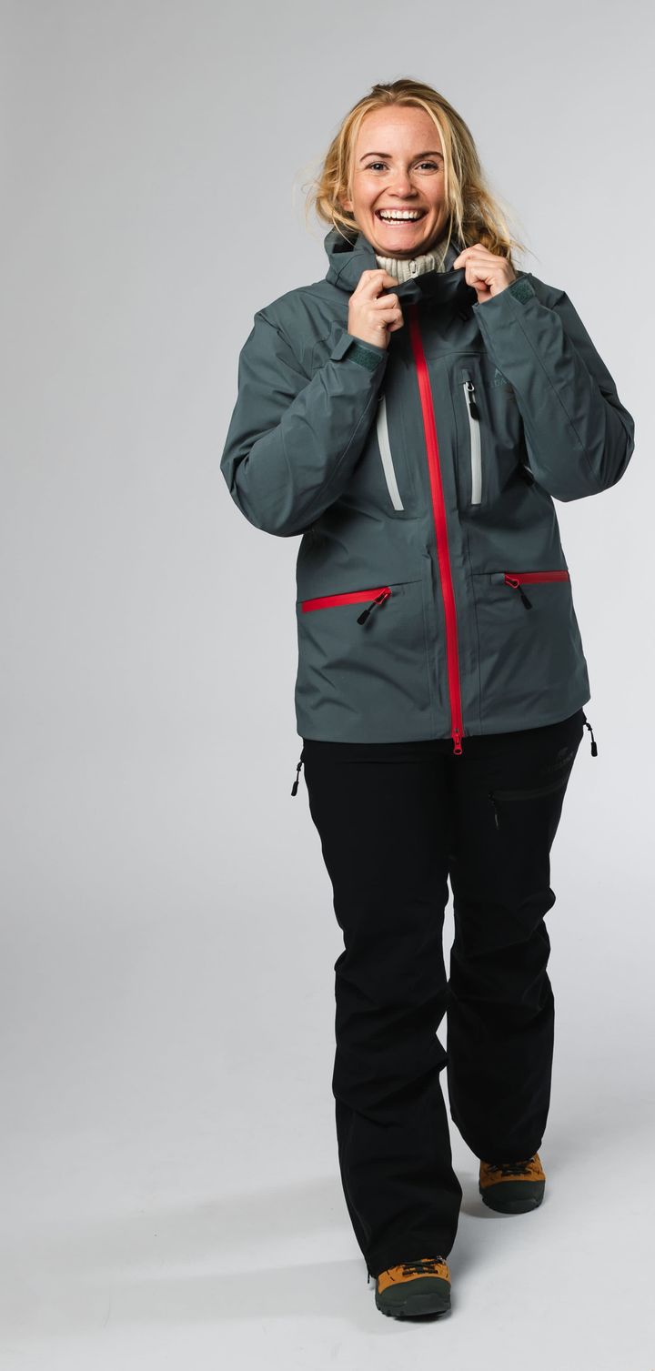 Gridarmor 3 Layer Alpine Jacket Women Dark Slate Gridarmor