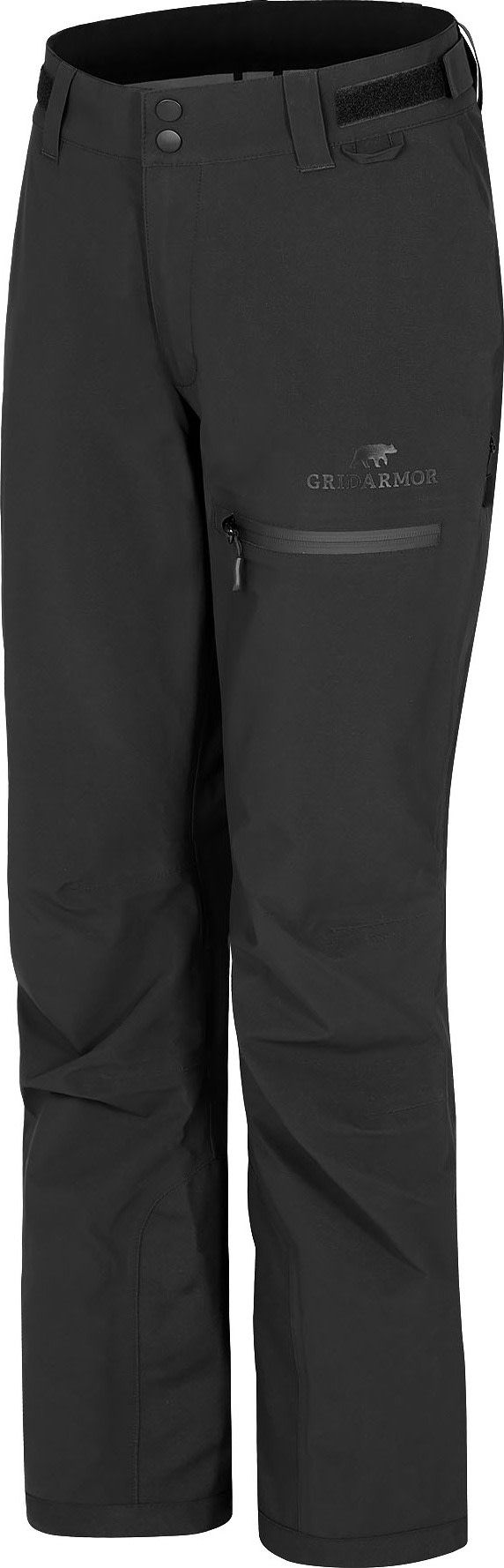 Gridarmor 3 Layer Alpine Pants Women Jet Black Gridarmor