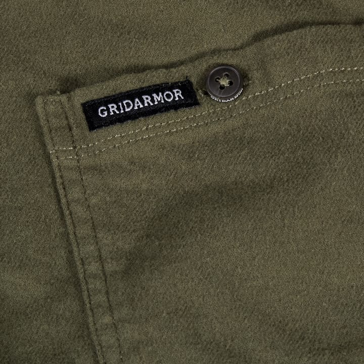 Gridarmor Women's Eidfjord Twill Shirt Winter Moss Gridarmor
