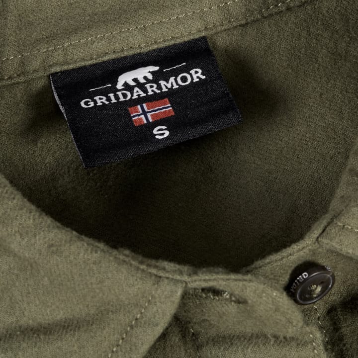 Gridarmor Women's Eidfjord Twill Shirt Winter Moss Gridarmor