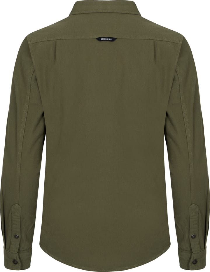 Gridarmor Women's Eidfjord Twill Shirt Winter Moss Gridarmor