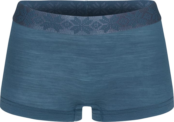 Gridarmor Women's Finse Merino Boxer Indian Teal Gridarmor