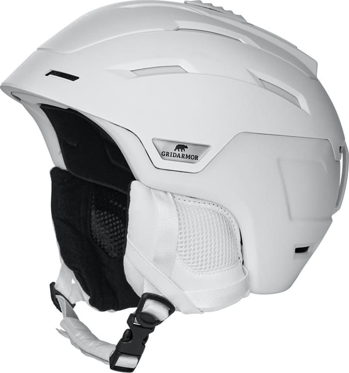 Hafjell Alpine Helmet White Gridarmor