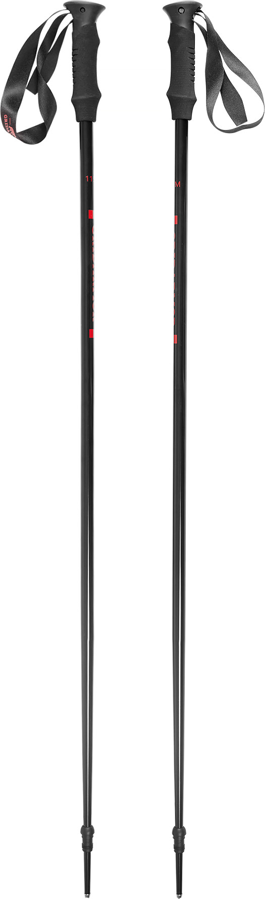Gridarmor Hafjell Ski Pole Black/Ribbon Red