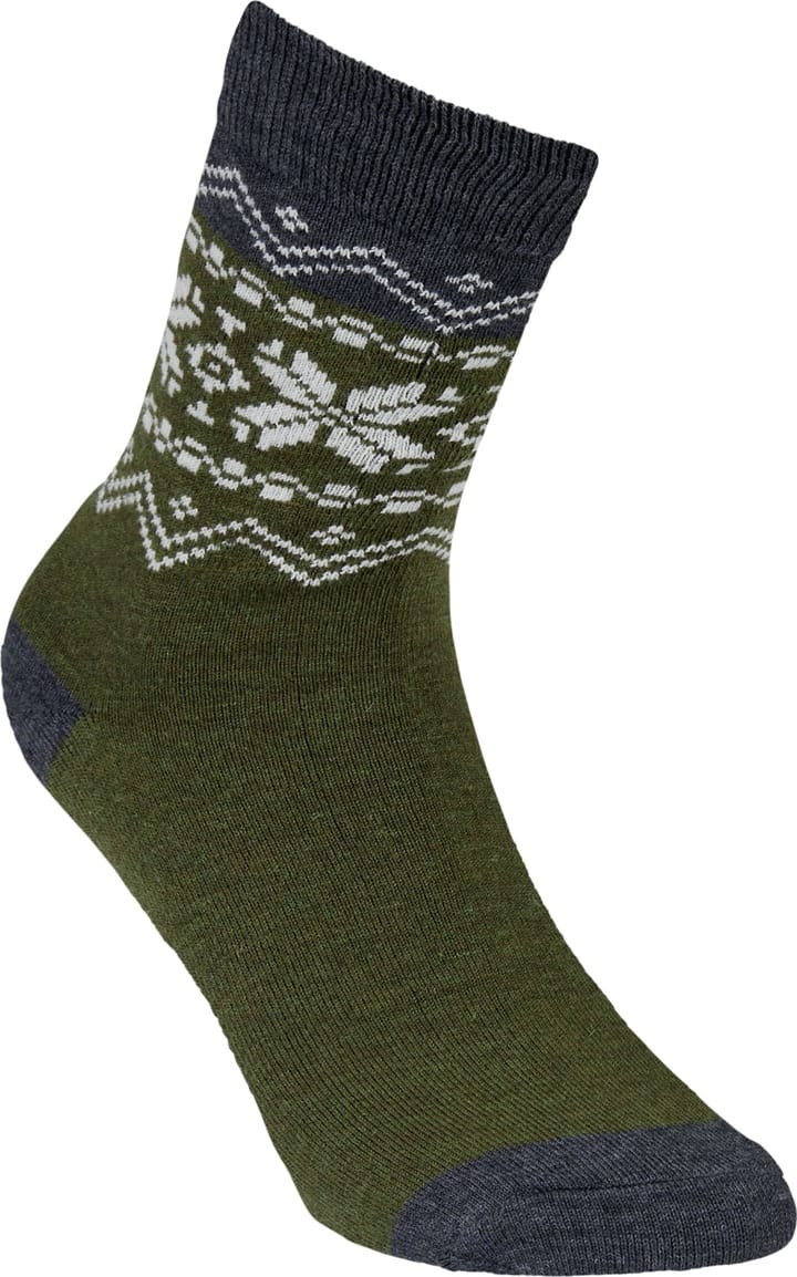 Gridarmor Heritage Merino Socks Green/Grey/White Gridarmor