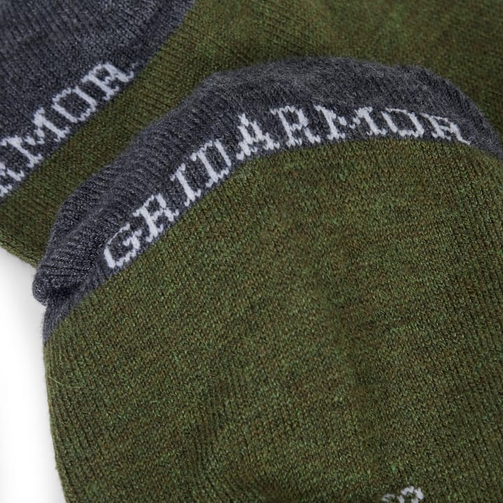 Gridarmor Heritage Merino Socks Green/Grey/White Gridarmor