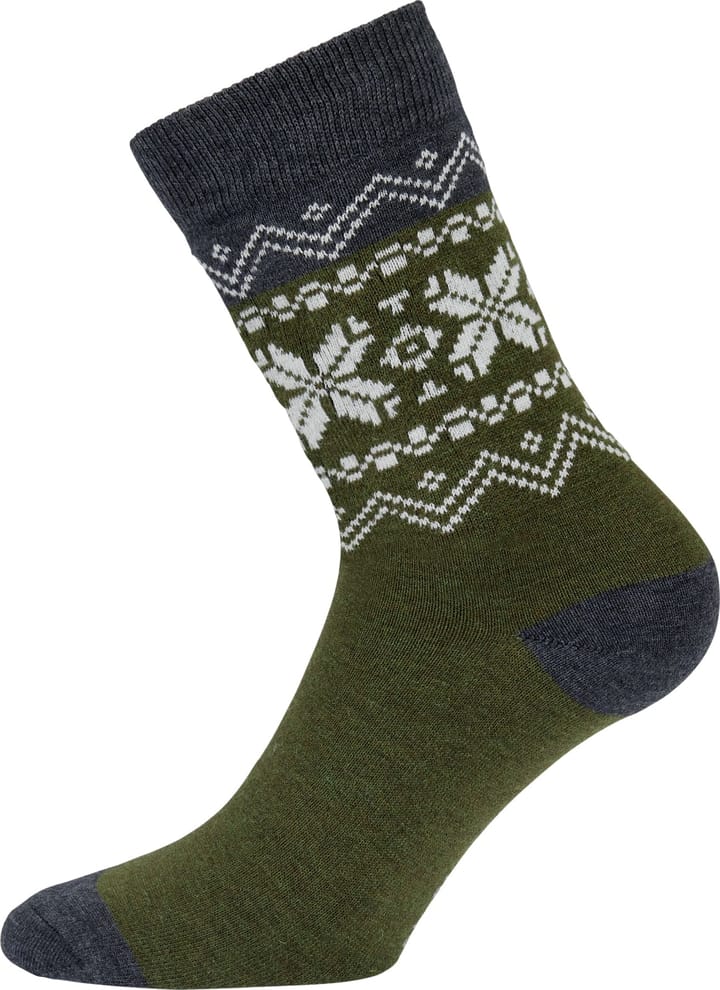 Gridarmor Heritage Merino Socks Green/Grey/White Gridarmor