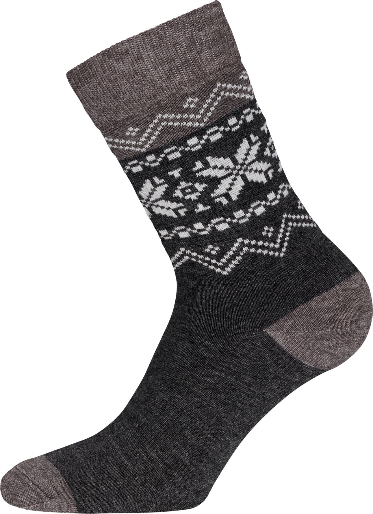 Heritage Merino Socks Mid Grey Melange