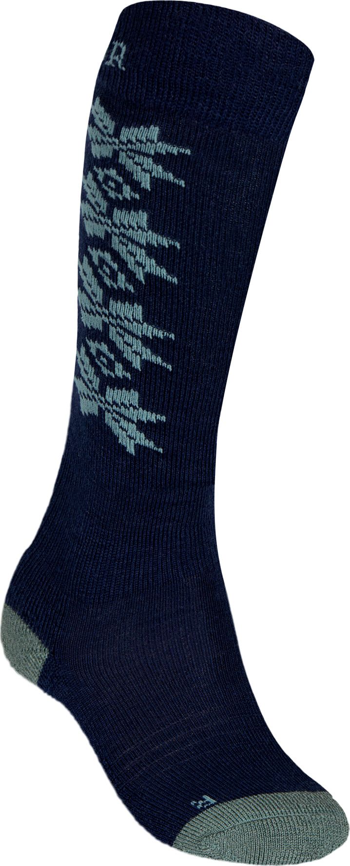 Gridarmor Kids' Alpin Merino Ski Sokk Jr Navy Blazer Gridarmor