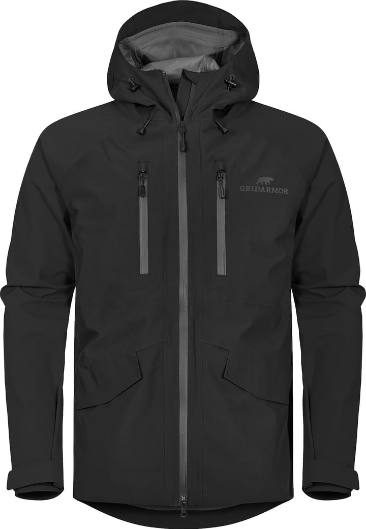 Gridarmor Kvisla 3L Jacket Men's Jet Black Gridarmor