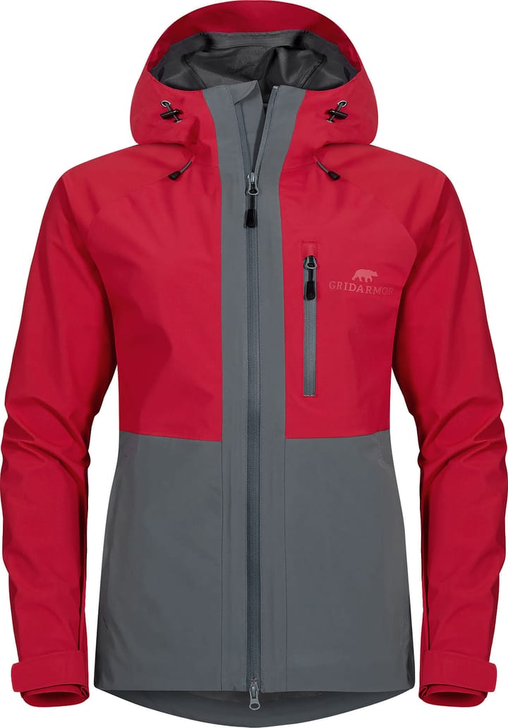 Kvisla 3L Jacket Women's Ribbon Red Gridarmor