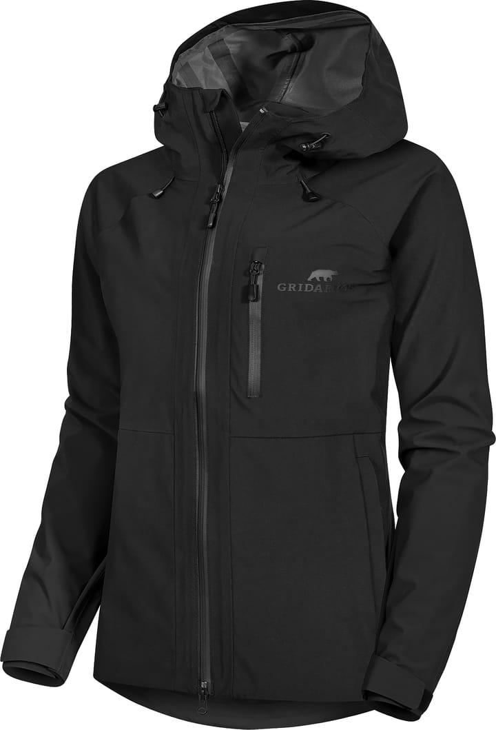 Kvisla 3L Jacket Women's Jet Black Gridarmor