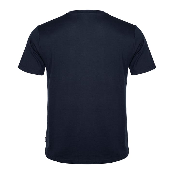 Gridarmor Larsnes Merino T-Skjorte Men Navy Blazer/Asphalt Gridarmor