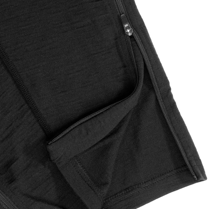 Gridarmor Men's Merino Undertøy Zip Longs Black Beauty Gridarmor