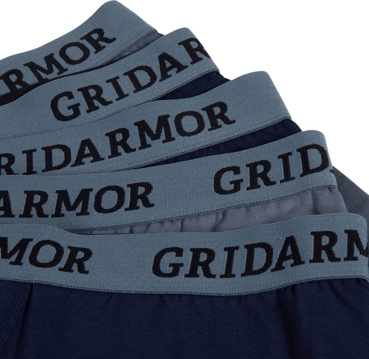 Gridarmor Men's Steine 5p Cotton Boxers 2.0 Multi Color Gridarmor