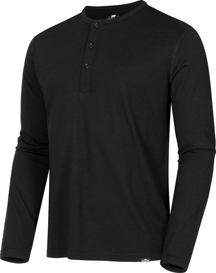 Gridarmor Men's Ulvik Wool Top Black Beauty Gridarmor Gridarmor Men's Ulvik Wool Top Black Beauty Gridarmor