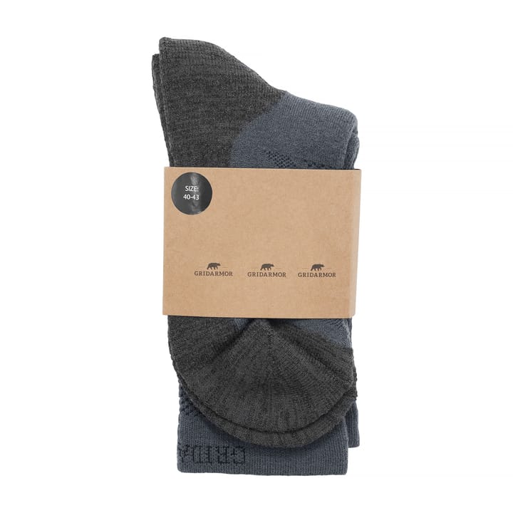 Gridarmor Merino Trekking Socks Dark Slate Gridarmor