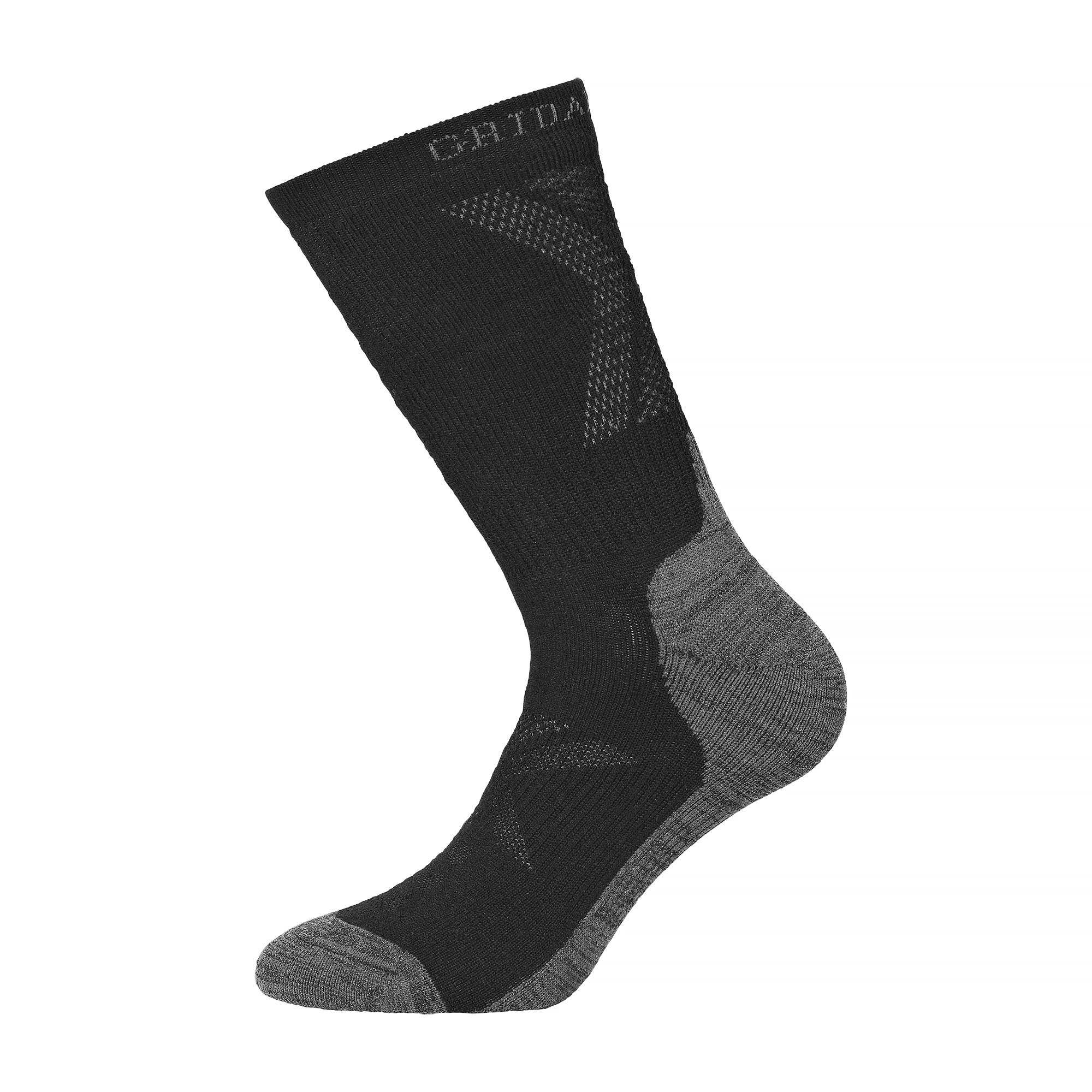 Gridarmor Merino Trekking Socks Jet Black Friluftssokker 36-39