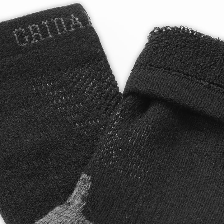 Merino Trekking Socks Jet black Gridarmor