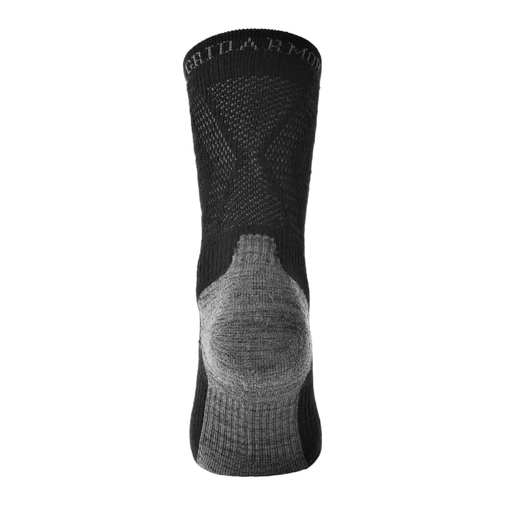 Merino Trekking Socks Jet black Gridarmor