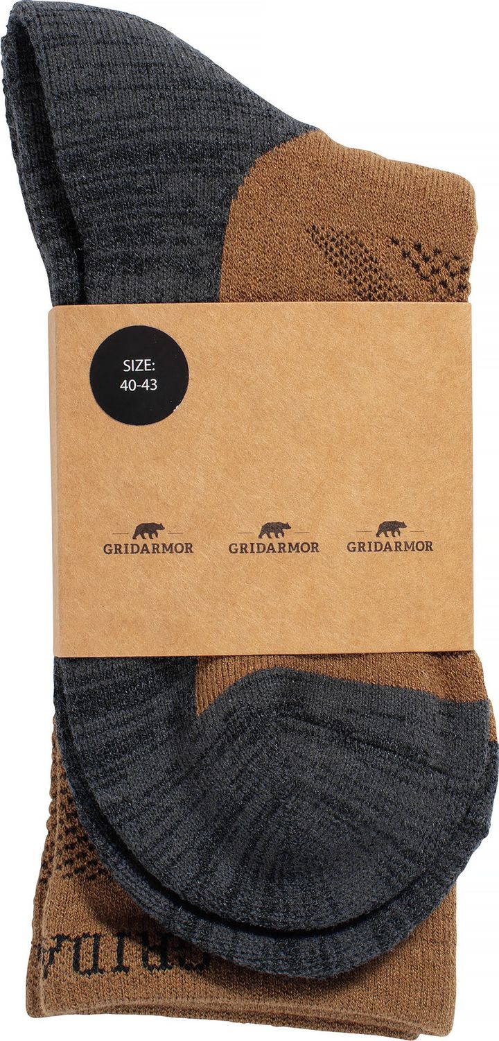 Merino Trekking Socks Butternut Gridarmor