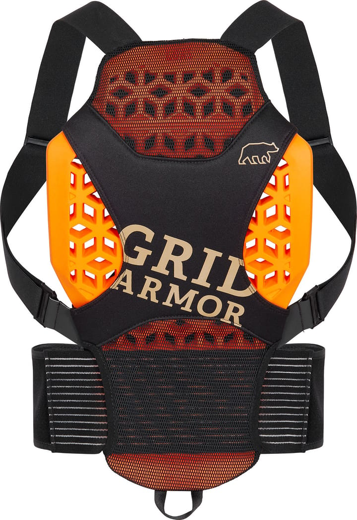 Gridarmor Norefjell Soft Back Protection Black Gridarmor